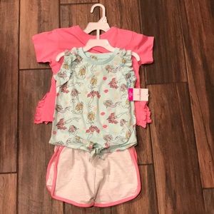 🧜‍♀️ NWT tictactoe brand girl’s 3-piece set